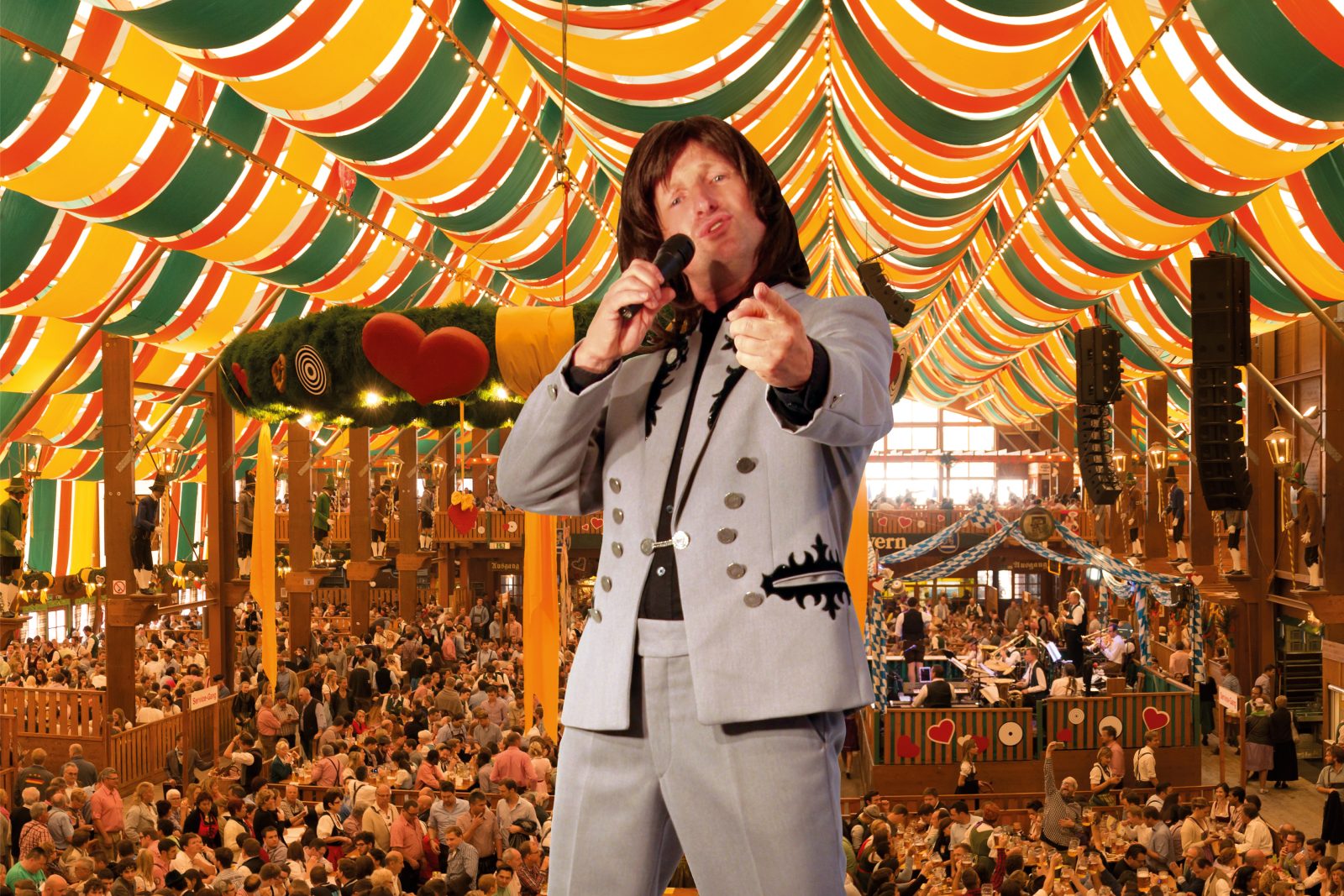 Richtig Rex in de feesttent